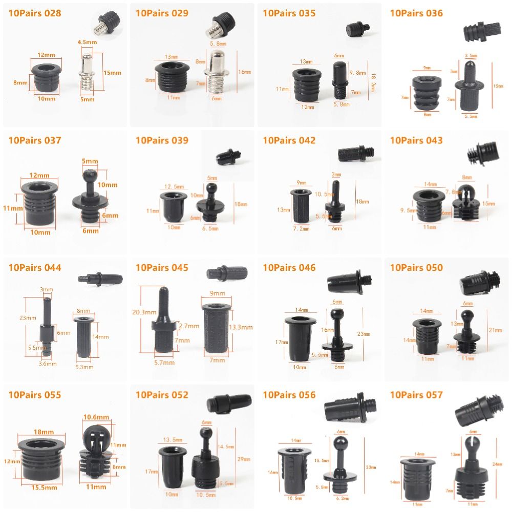 10Pairs Screw Clip Speaker Gri - Musical Instrument Diy recensione e prezzo