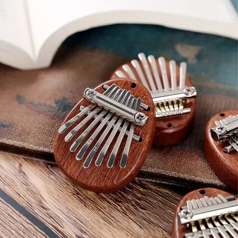 8-Key Mini Wooden Kalimba High - Musical Instrument Marimba recensione e prezzo